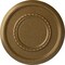 Ekena Millwork Federal Roped Large Ceiling Medallion (Fits Canopies up to 7 3/4"), 17 3/8"OD x 1 1/8"P, Pale Gold CM17FEPAS - alternate 1